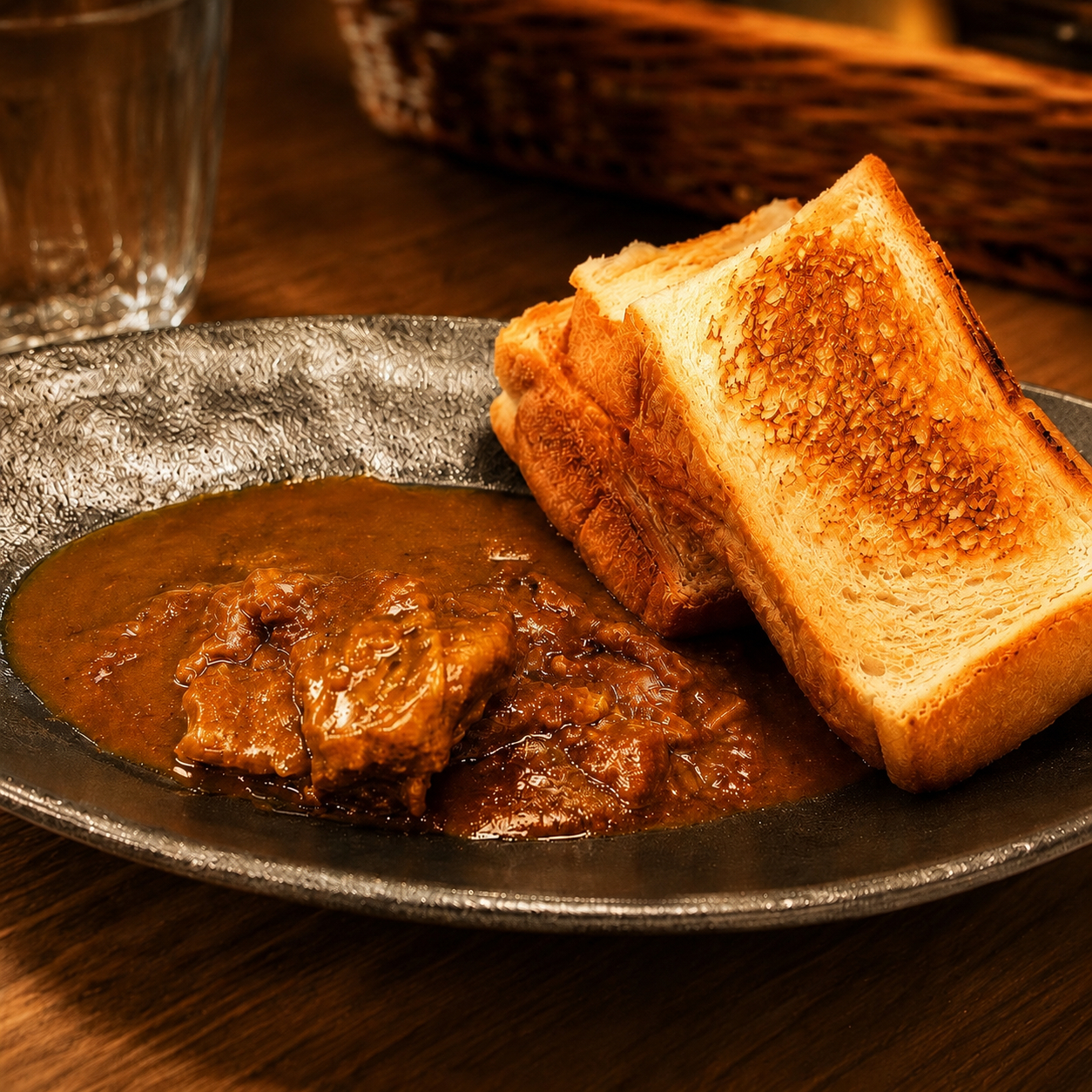 欧風カレー（パンまたはライス）の料理写真